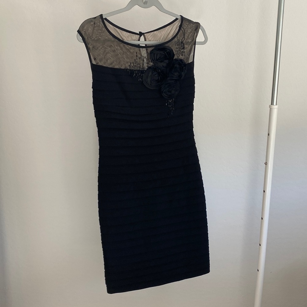 Adrianna Papell black womens Dress